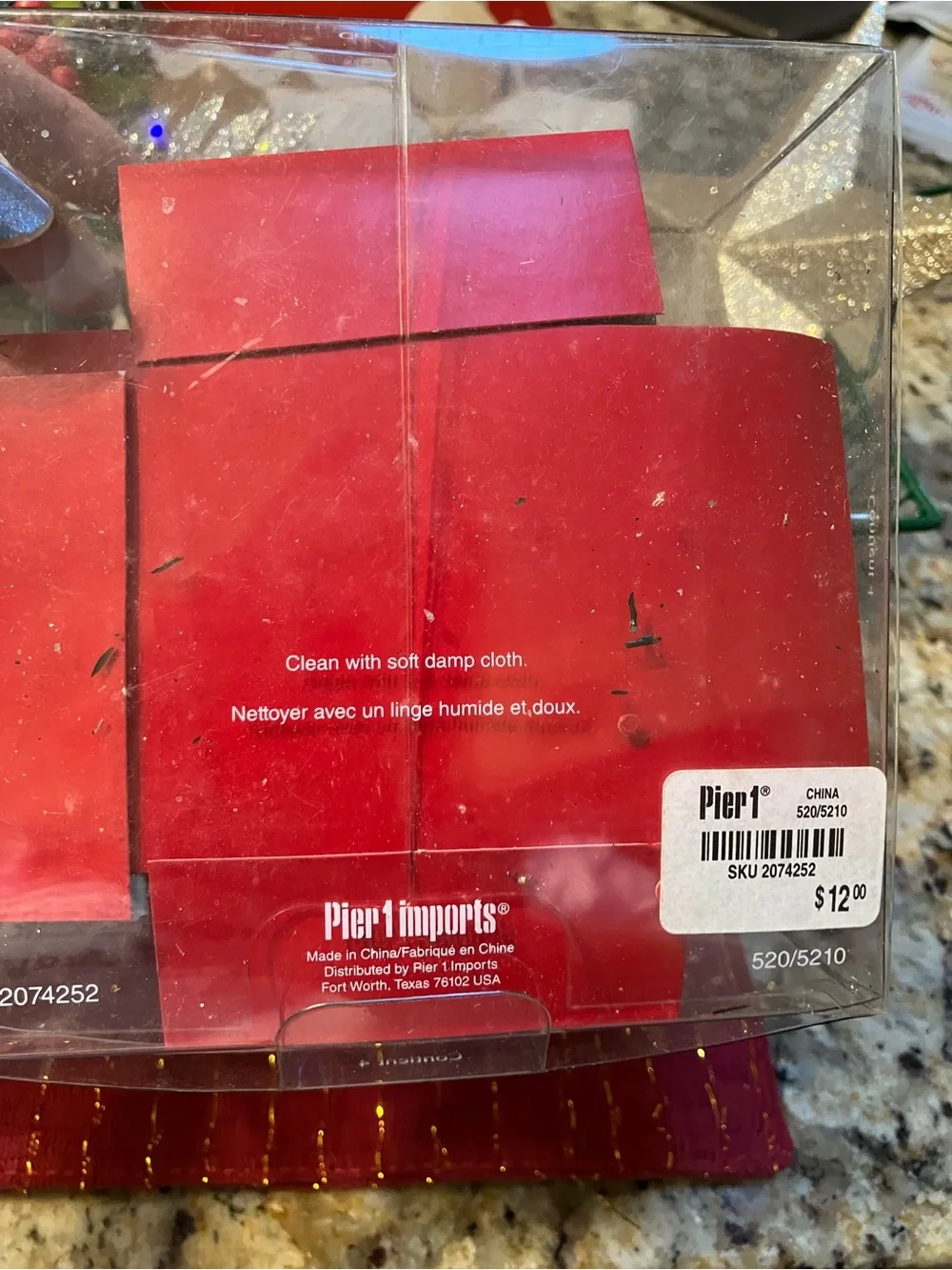 Christmas decor lot. Some new with tags!